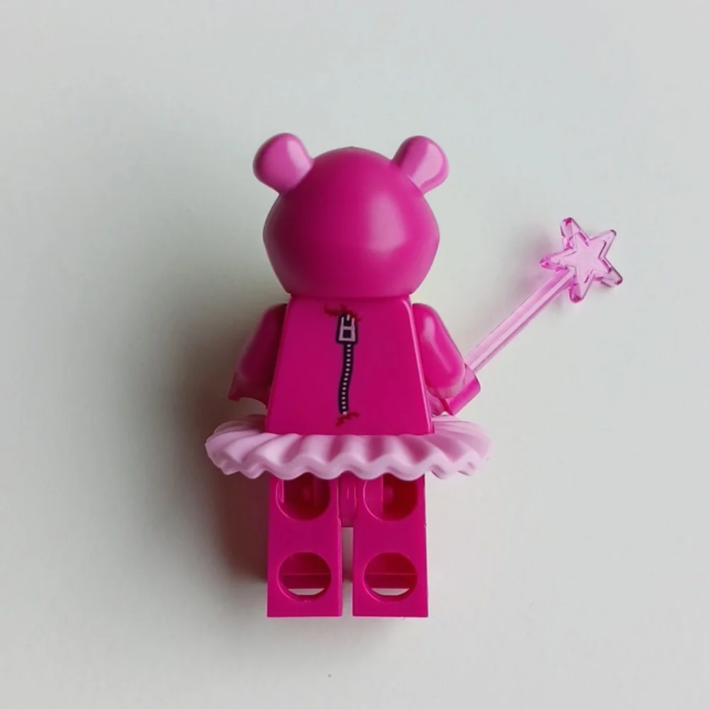 Lego Heart Teddy Bear Ballerina with Pink Tutu